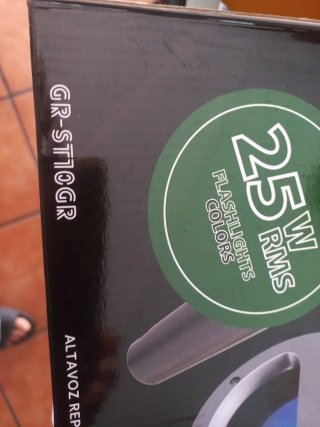 Altavoz Karaoke Stormy GR-STIOGR