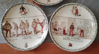 Platos Terre de Fer siglo XIX leer descripción