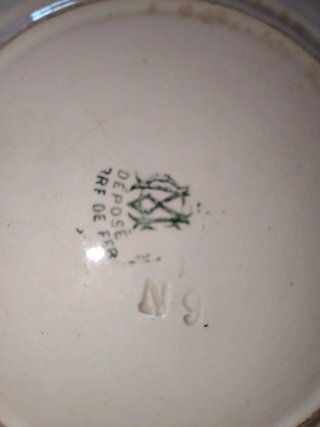 Platos Terre de Fer siglo XIX leer descripción