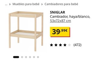 Cambiador bebe