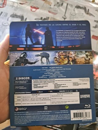 Colección 9 Películas Star Wars Blu-Ray Steelbook