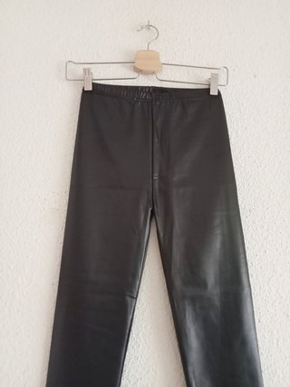 Leggings efecto cuero TSM negros