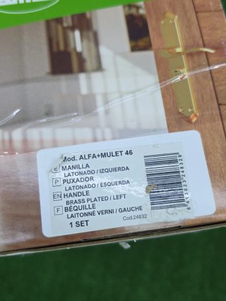 Manilla Puerta Amig ALFA MULET 46 Izquierda