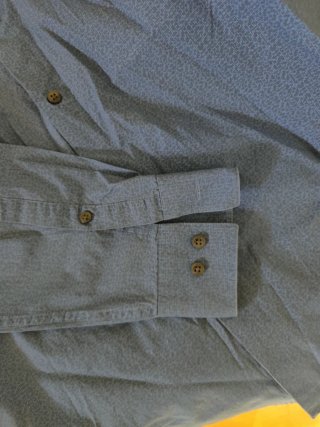 Camisa Calvin Klein Slim Fit Azul Talla M