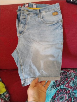 Bermuda jeans Frutta uomo taglia M