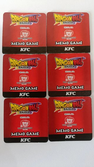 Dragon Ball Z KFC Juego de Mesa
