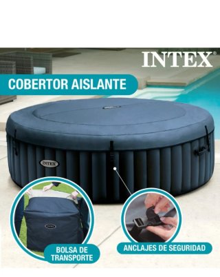 Spa Hinchable Intex Azul y Blanco