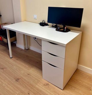 Escritorio Blanco LAGKAPTEN / ALEX 140x60
