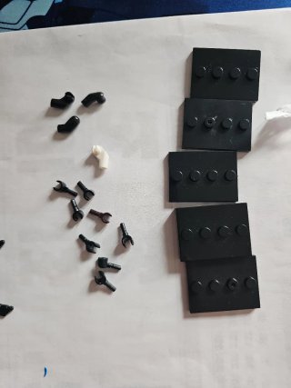 accesorios de plástico abs  minifigura lego!R15