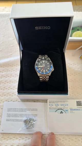 Seiko 5 Sports SSK003K1 Batman GMT