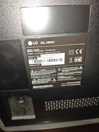 TV LG 32 Negra