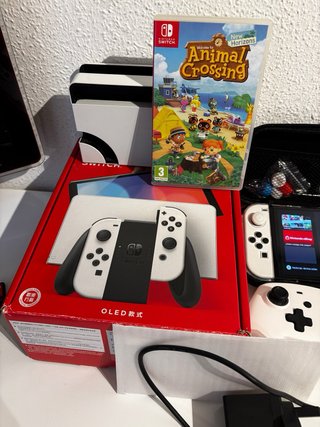 Nintendo Switch OLED SIN JUEGO Y SIN MANDO.