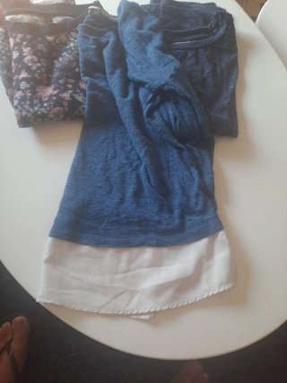 Lote 3 camisetas estampadas y lisas