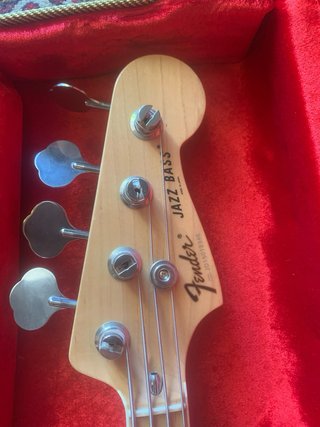 FENDER JB JB75 reissue 60s JAPONES + HARD CASE
