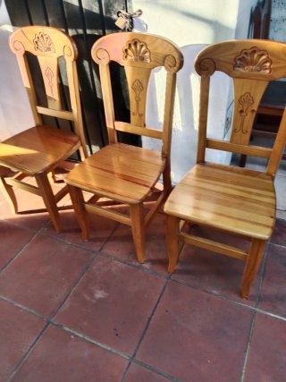 Sillas pino