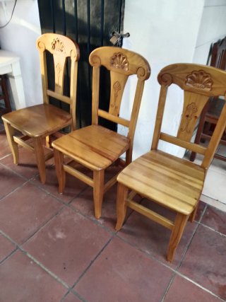 Sillas pino