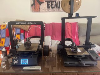 Impresora 3D Ender-3 S1 y Anycubic Mega S