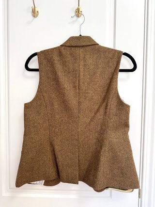 Chaleco de tweed marrón Lloyd's