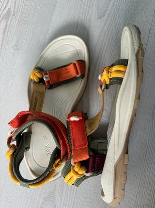 Sandalias Zara Niño Talla 38 Naranja
