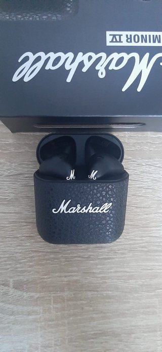 Marshall Minor IV Auriculares Inalámbricos Negros