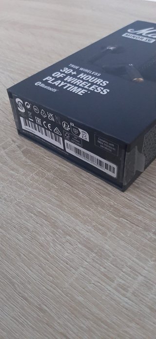 Marshall Minor IV Auriculares Inalámbricos Negros
