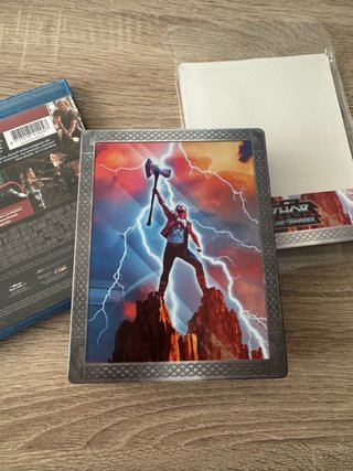 Steelbook 4K Blu-ray 3D Thor marvel lote
