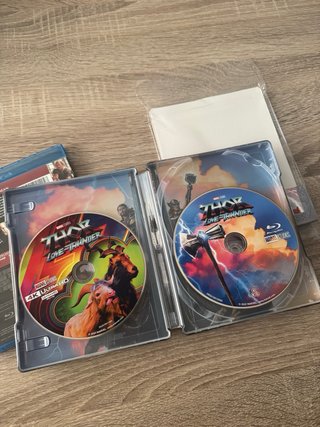 Steelbook 4K Blu-ray 3D Thor marvel lote