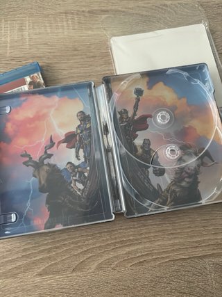 Steelbook 4K Blu-ray 3D Thor marvel lote