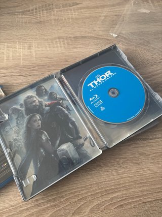 Steelbook 4K Blu-ray 3D Thor marvel lote