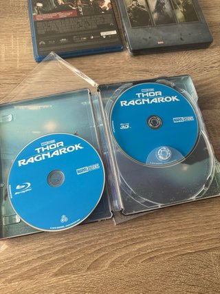 Steelbook 4K Blu-ray 3D Thor marvel lote