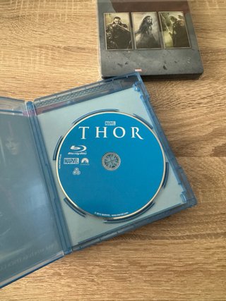 Steelbook 4K Blu-ray 3D Thor marvel lote