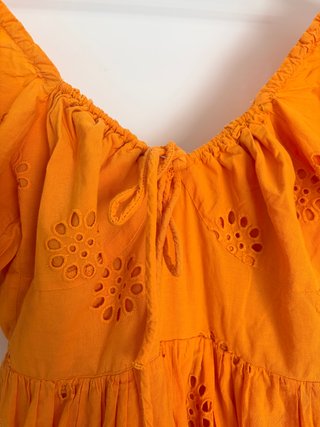 Vestito corto Zara arancione
