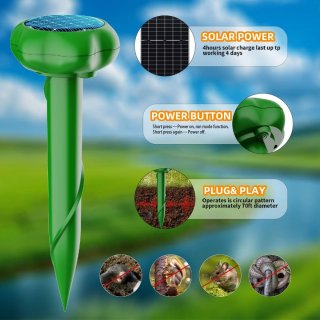 Repelente Solar Animales 4 Pack