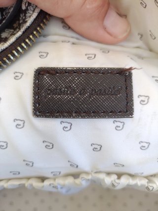 Bolso para carrito de bebé estampado