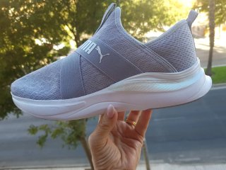 Zapatilla Puma Mujer Gris