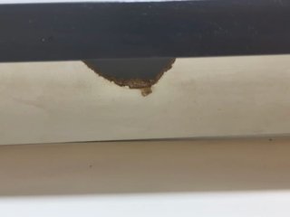 Escritorio Ikea MICKE Negro/Blanco