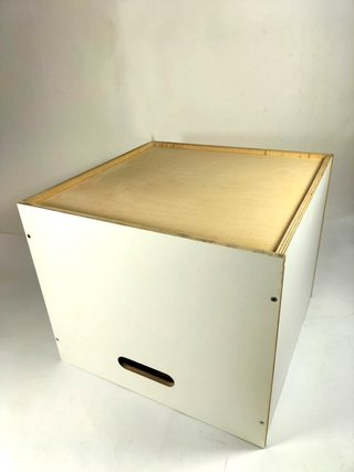 Caja Almacenaje Madera Ikea Blanca