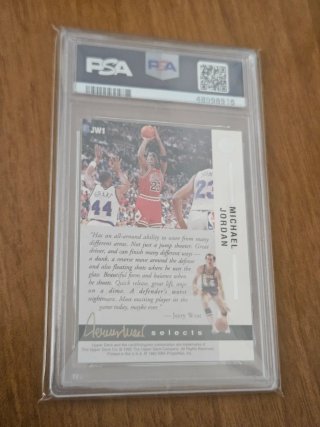 Michael Jordan 1992 Upper Deck Jerry West
