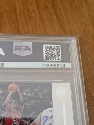 Michael Jordan 1992 Upper Deck Jerry West