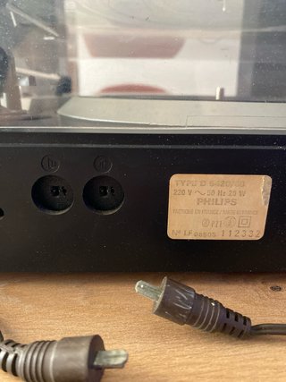 Tocadiscos Philips D5420 Electrónico