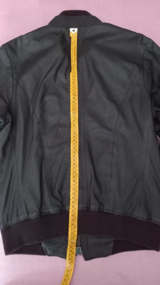 Giacca pelle vintage taglia 44