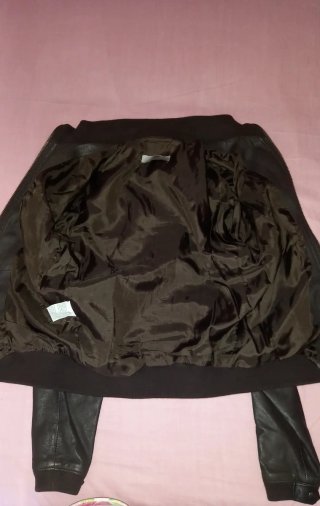 Giacca pelle vintage taglia 44