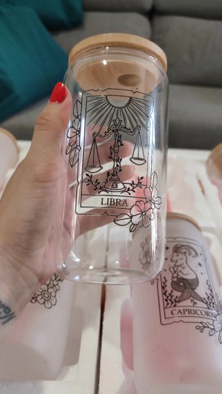 Vasos de Vidrio Horóscopo