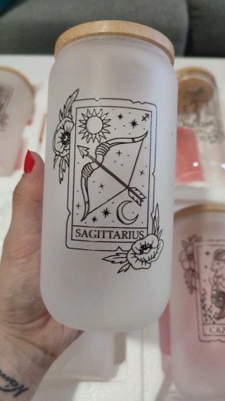 Vasos de Vidrio Horóscopo