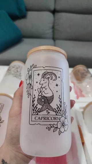 Vasos de Vidrio Horóscopo