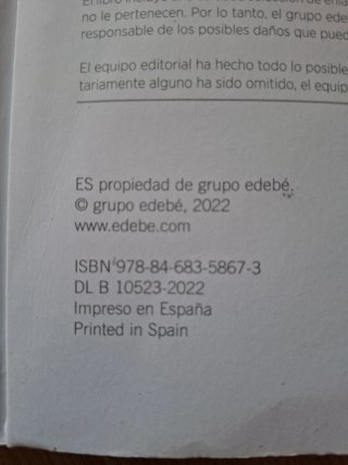 Libro Filosofía 1º Bachillerato Edebe