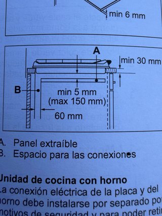 Placa de Gas AEG Negra