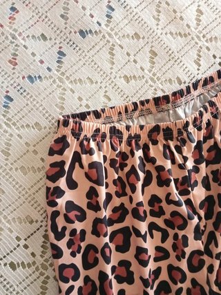 Pijama animal print corazón TXS-S