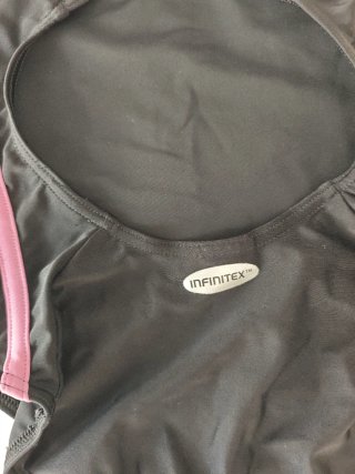 Bañador Adidas Negro y Rosa