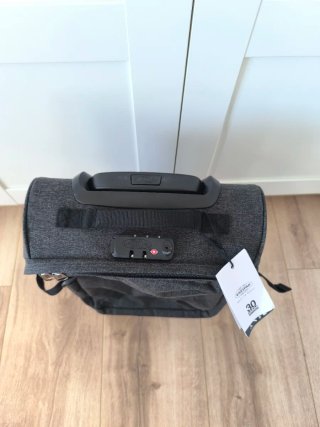Mochila Maleta Cabina Eastpak 25L gris nueva